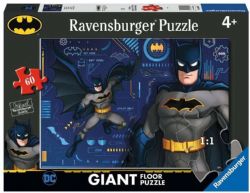 RAVENSBURGER CASSE-TÊTE DE PLANCHER GÉANT 60 PIÈCES - BATMAN B #3096